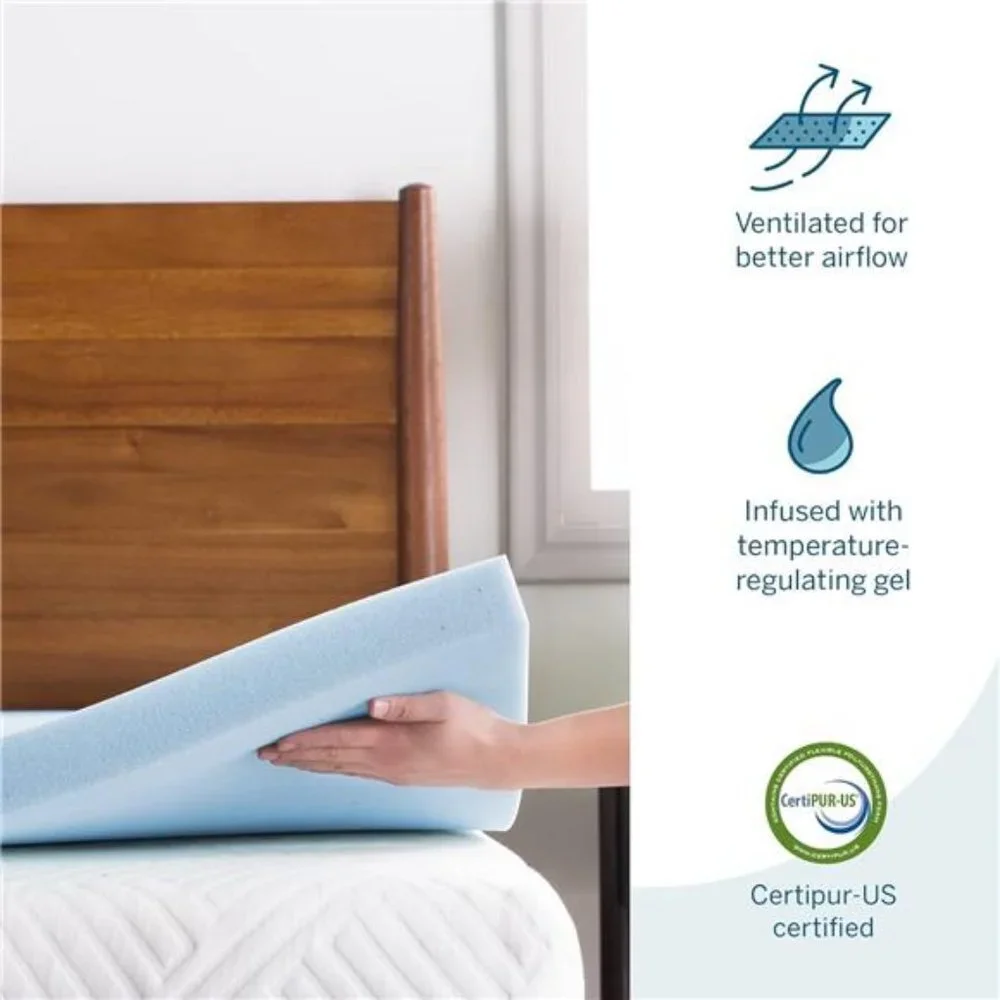 3 Inch Mattress Topper Full XL - Gel Infused Memory Foam – Memory Foam Mattress